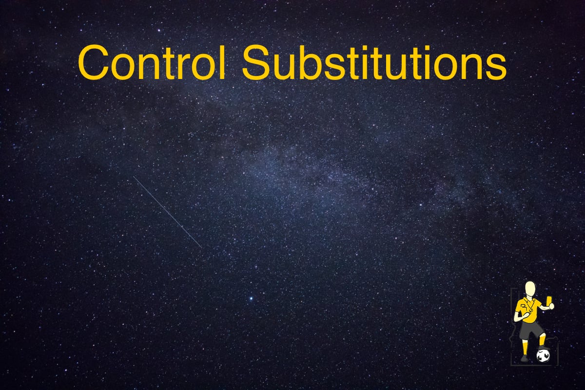 Control Substitutions Background