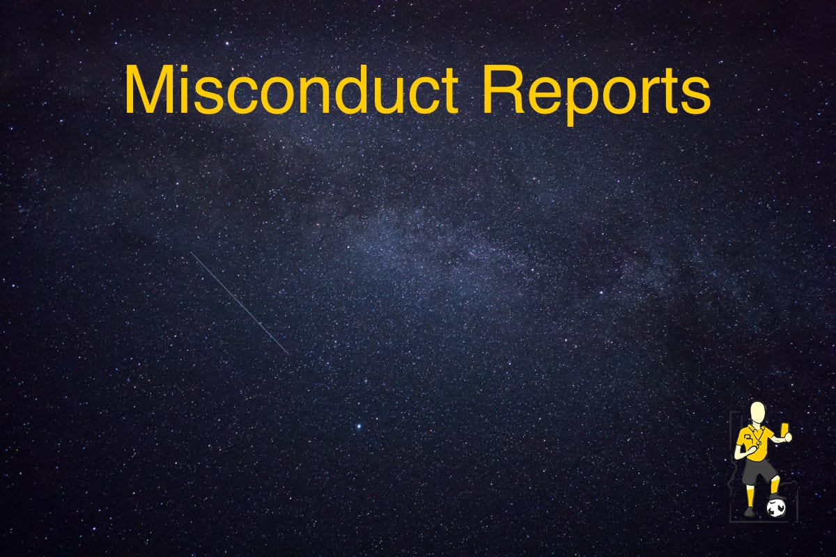 Misconduct Reports Background